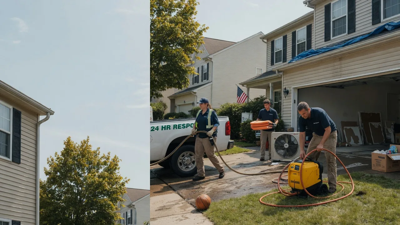 Emergency Water Damage Restoration in Wheelwright, MA near me